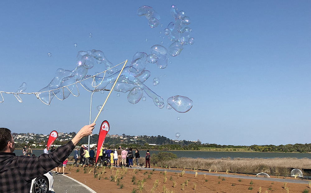 Watchman road project celebration. 